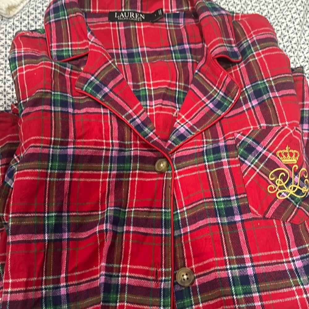 Ralph Lauren pajama top new with tag TOP only